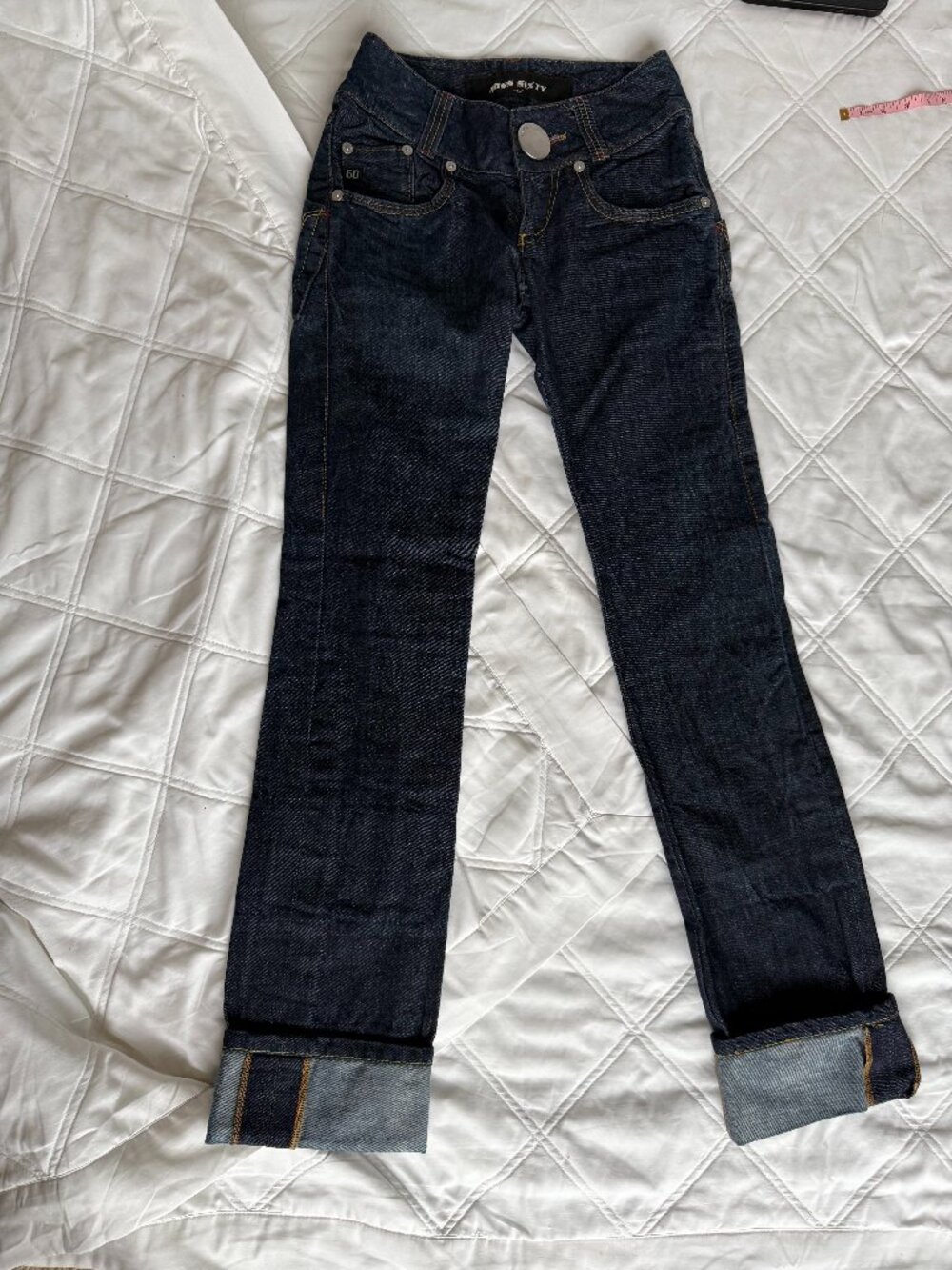 RARE Miss Sixty Vintage Y2K Low Rise Denim Jeans